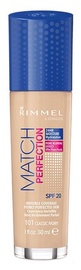 Rimmel London Match Perfection Foundation SPF20 30ml 101