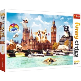 Пазл Trefl Funny Cities Dogs In London 722204, 1000 шт.