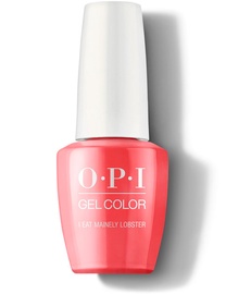 Лак-гель OPI Gel Color I Eat Mainely Lobster, 15 мл