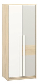 Skapis ML Meble Drop 02 Light Grey, 80x55x199 cm