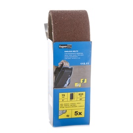 Šlifavimo juosta Vagner SDH 115.11, G40, 533x75 mm, 5 vnt.