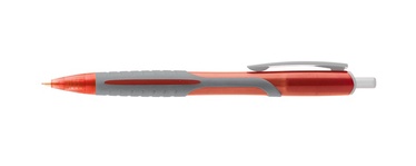 Ручка Luxor 1853G/10Box, oранжевый/серый, 0.5 мм