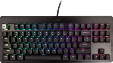 Klaviatūra Mountain Everest Core Cherry MX Silver EN, melna