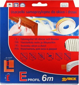 Stomil Sanok E Seals For Windows and Doors White 6m