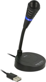 Delock USB Microphone with base and Touch-Mute Button