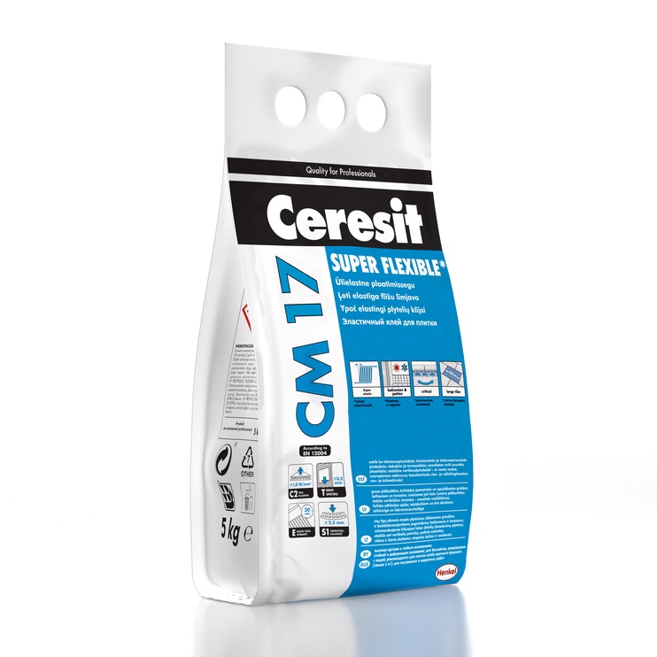 Клей для плитки Ceresit CM17 C2TE S1, 5 кг