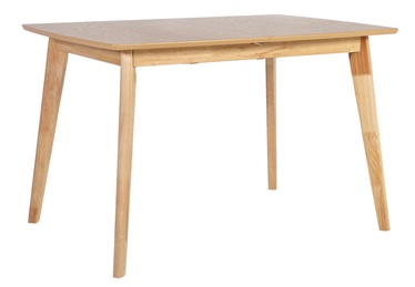 Home4you Jonna Expendable Table 120/160cm Oak