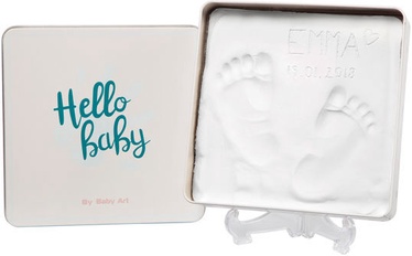 Komplekts roku / kāju zīmogu izveidei Baby Art Magic Box Square Essentials