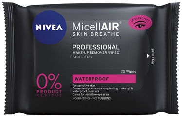 Mitrās salvetes Nivea MicellAir Skin Breathe Professional