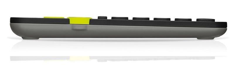 Klaviatūra Logitech K480 EN/RU, melna, bezvadu