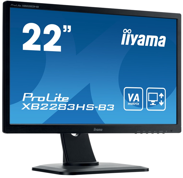 Monitorius Iiyama XB2283HS-B3, 21.5", 4 ms