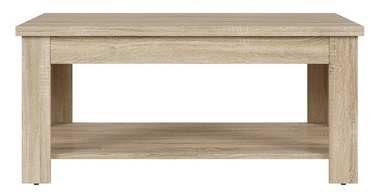 Kohvilaud Black Red White Garum Sonoma Oak, 1100x650x505 mm