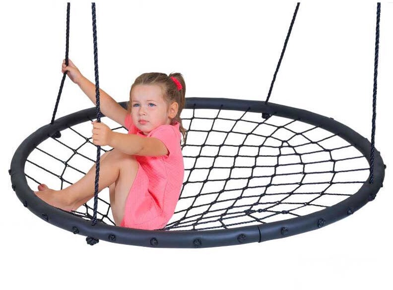 Качели 4IQ Swing Stork Nest, 100 см, черный