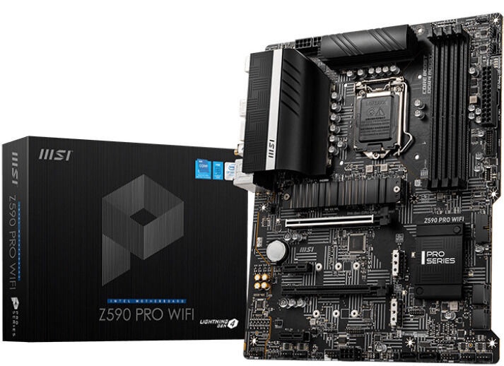 Mātesplate MSI Z590 PRO WIFI