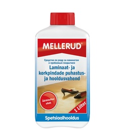 Grindų valiklis laminatui ir kamštinei dangai Mellerud, 1 l