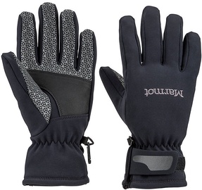 Marmot Womens Gloves Glide Softshell Black M