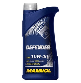 Automobilio variklio tepalas Mannol Defender, 10W-40, 1 l