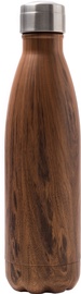 Yoko Design Isothermal Bottle 0.5l Wood Brown