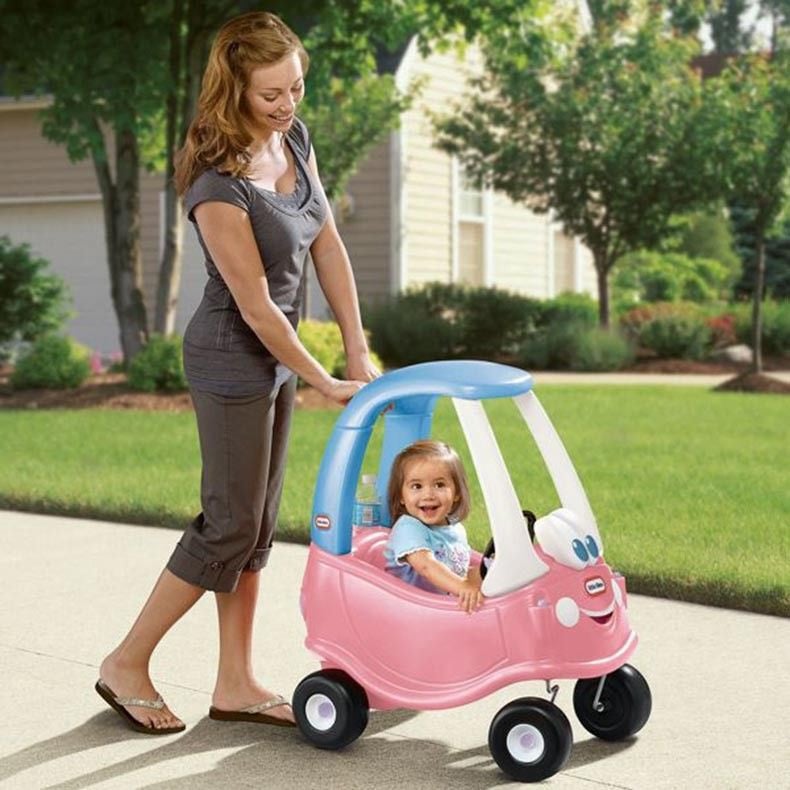 little tikes coupe car pink