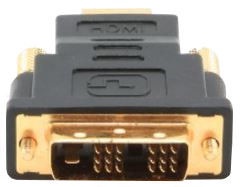 Adapteris Gembird HDMI to DVI-D HDMI male, DVI-D male, melna