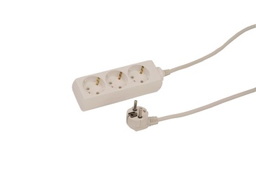 Pikendusjuhe Acuma valge 3G1.0 3P 5m