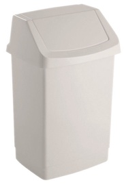 Curver Click-it Waste Bin 15L White