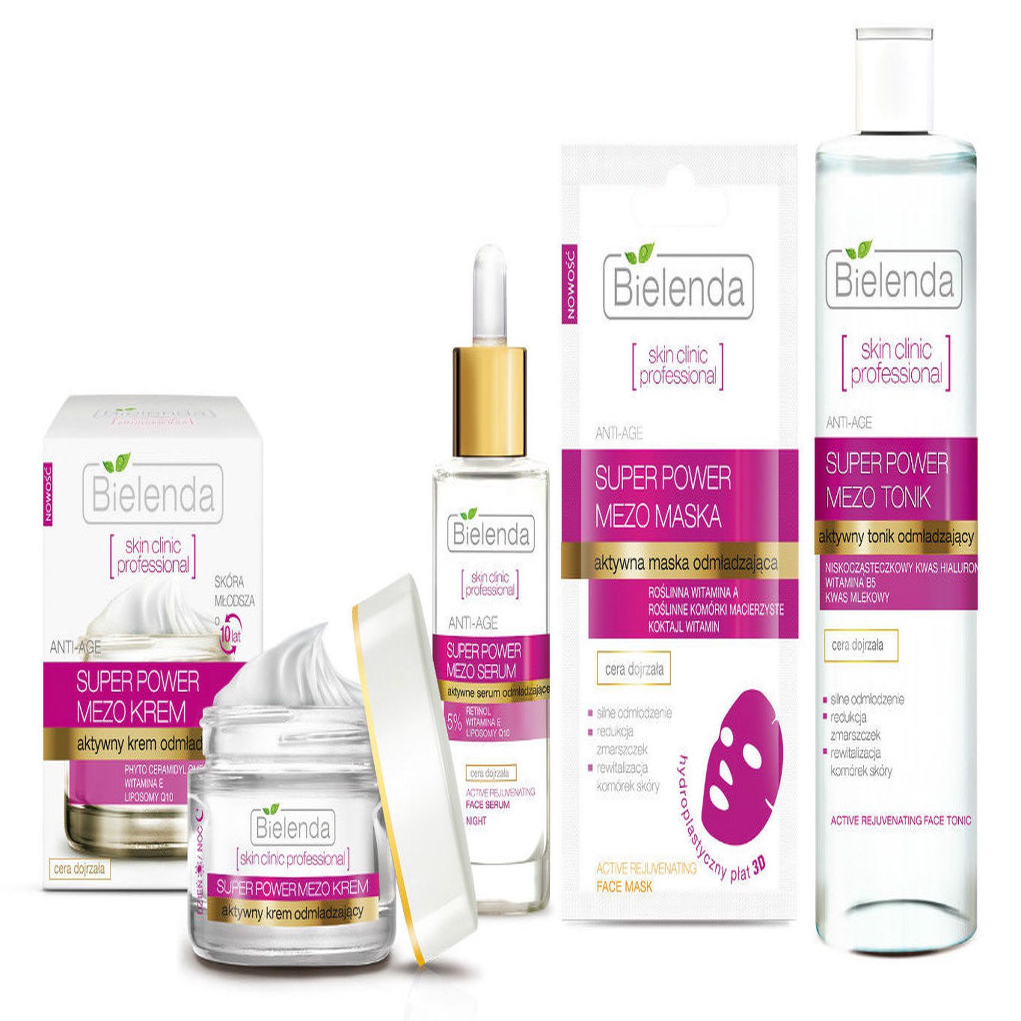 Veido tonikas Bielenda Skin Clinic, 200 ml - Senukai.lt