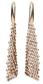 Diamond Sky Earrings With Crystals From Swarowski Jennifer Golden Shadow
