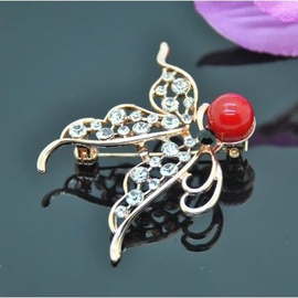 Vincento Brooch With Zirconium Crystal LD-1021