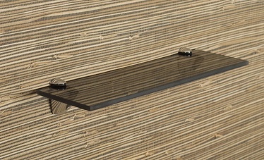 Riiul Andres, 400 mm x 30 mm x 120 mm, must