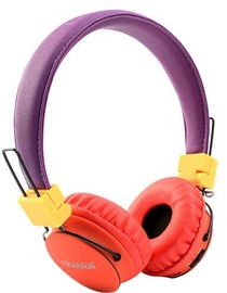 ProLink Fineblue Beatrack FR-7S Bluetooth Headphones Purple/Orange