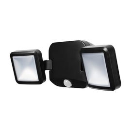 Prožektors Osram, 10 W, IP54, melna