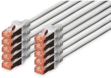 Провод Assmann Digitus Professional patch cable, серый, 0.25 м