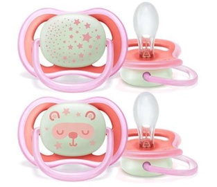 Philips Avent Ultra Air Night Pink 6-18 2pcs SCF376/22