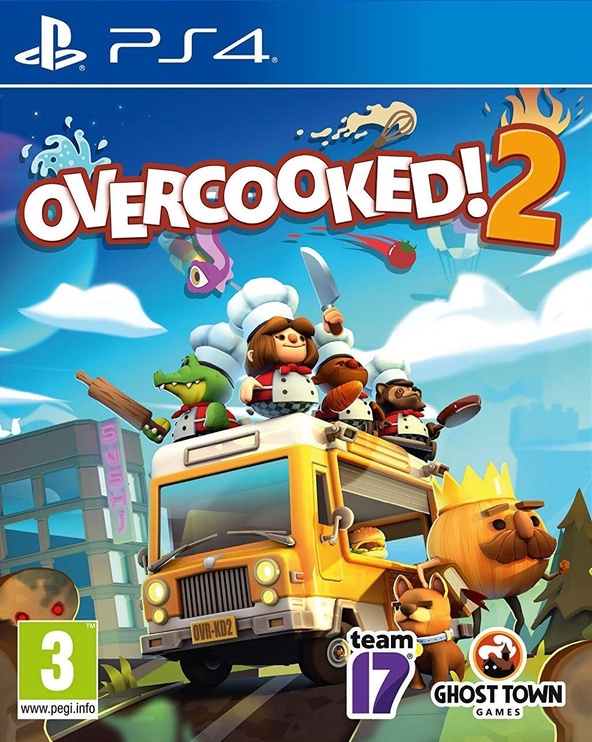 Игра для PlayStation 4 (PS4) Team 17 Overcooked! 2