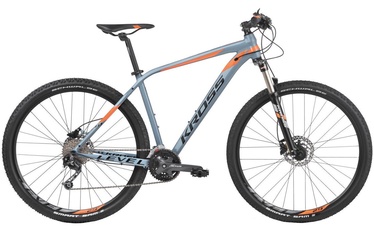 Kross Level 4.0 M 27.5" Gray Orange Black Glossy 19