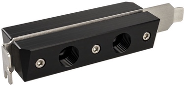 Watercool PCI Slot Pass-Through Bracket 2x G 1/4''