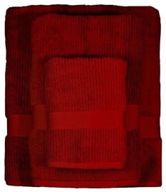 Rätik Ardenza Frida Terry, punane, 140 cm x 70 cm, 3 tk
