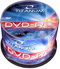 Esperanza 1069 Titanum DVD-R 8x 4.7GB Cake Box 50 DVD's