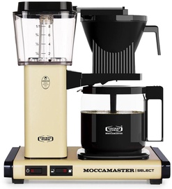 Капсульная кофемашина Moccamaster KBG 741, черный/желтый