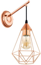Verners Tarbes Wall Lamp 60W E27 Copper