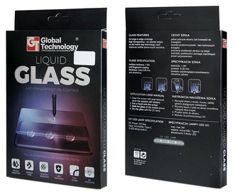 Global Technology Liquid Tempered Glass Full Cover + Eco Glue + Lamp For Samsung Galaxy Note 8