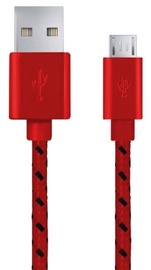 Esperanza Cable USB to USB-micro Red 1 m