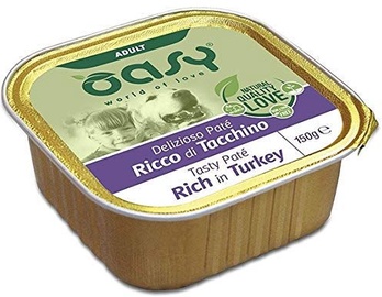 Oasy Wet Dog Pate Adult Rich in Turkey 150g