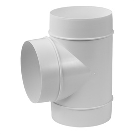 Тройник Europlast D125, 90 град, 125 мм