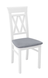 Стул для столовой Black Red White Cannet Grey/White, 1 шт.
