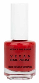 Лак для ногтей Vera & The Birds Vegan Red Roses For Babe, 14 мл