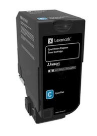 Lexmark 84C2HCE Toner Cartridge Cyan