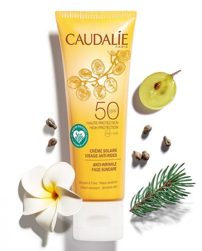 caudalie face suncare spf50