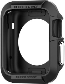 Spigen Rugged Armor Case For Apple Watch 1/2/3 38mm Black